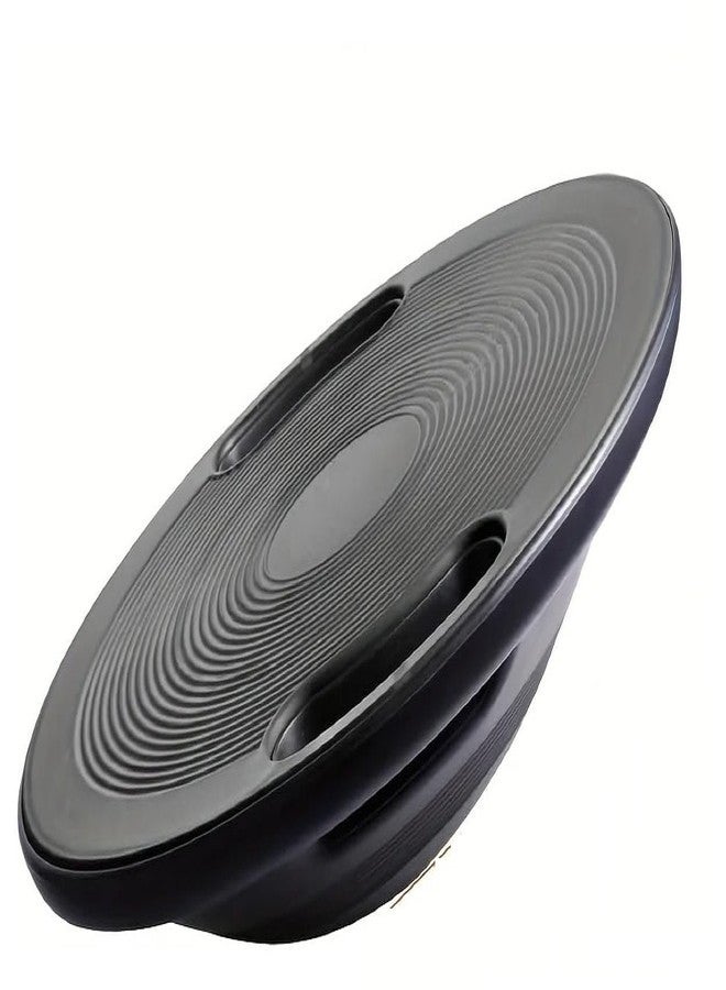 TORIOX لوح التوازن المتذبذب من توريوكس بمقابض، قطر 42 بوصة، سطح مانع للانزلاق، لتدريبات التوازن، والعلاج الطبيعي، وتمارين تقوية عضلات الجذع، مناسب للاستخدام في الصالات الرياضية الداخلية والخارجية والمنزلية. - Image 1